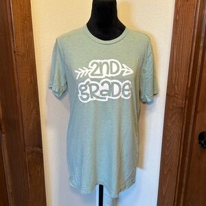 Teacher Shirt 2nd Grade Elementary School Size‎ Medium